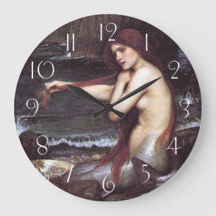 Grande Horloge Ronde Mermaid by J W Waterhouse, 1901