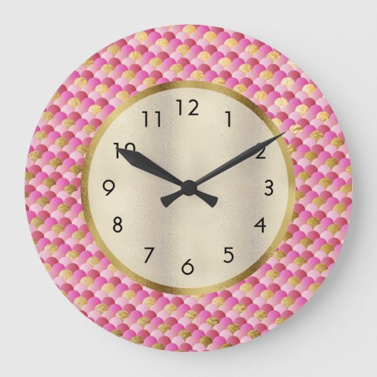 Grande Horloge Ronde Mermaid Scales (Recto)