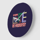 Grande Horloge Ronde Mesures d'amour (Angle)