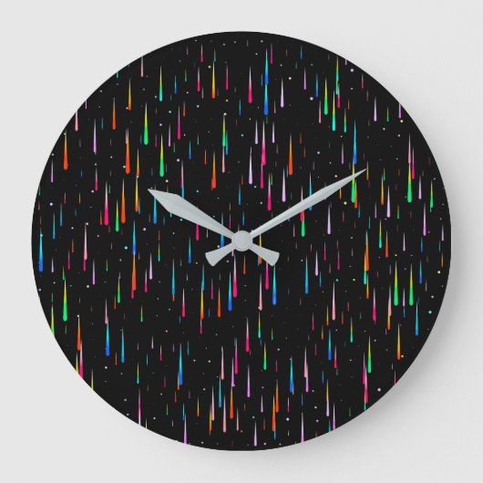 Grande Horloge Ronde Météore Rain (Recto)