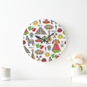 Grande Horloge Ronde Mexico | (Maison)