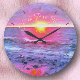 Grande Horloge Ronde Mexique Sunset 0909