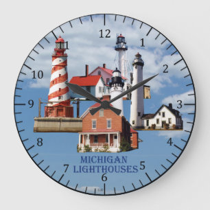 Grande Horloge Ronde Michigan Lighthouse clock