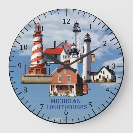 Grande Horloge Ronde Michigan Lighthouse clock (Recto)