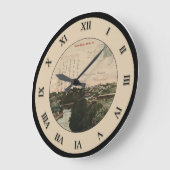 Grande Horloge Ronde Milan Ohio Post Card (Angle)