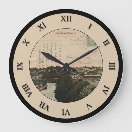 Grande Horloge Ronde Milan Ohio Post Card (Recto)