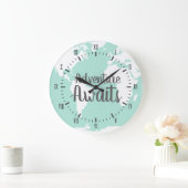Grande Horloge Ronde Mint Adventure (Maison)