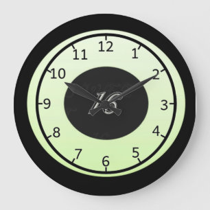 Grande Horloge Ronde Mint Green