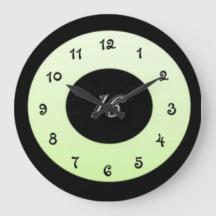 Grande Horloge Ronde Mint Green