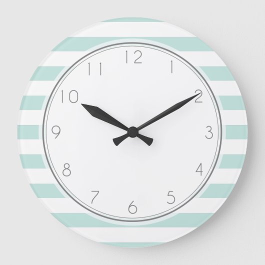 Grande Horloge Ronde Mint Stripes (Recto)