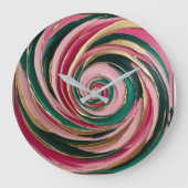 Grande Horloge Ronde Minted Blush Marble (Recto)