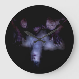 Grande Horloge Ronde MiroirArrêt