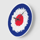 Grande Horloge Ronde Mod Target with effet applied (Angle)