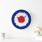 Grande Horloge Ronde Mod Target with effet applied (Maison)