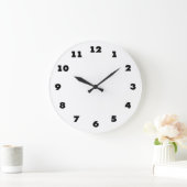 Grande Horloge Ronde Modèle d'horloge avec affichage horaire - Ajouter (Maison)