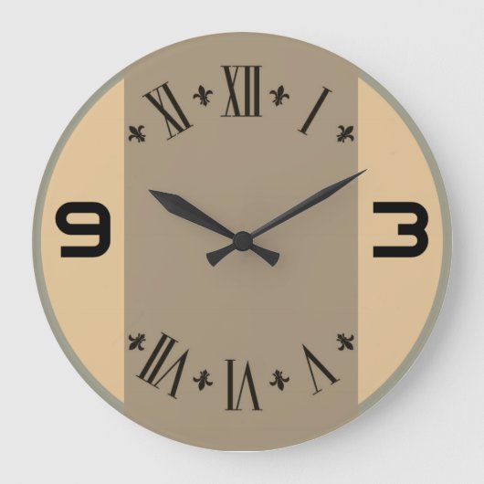Grande Horloge Ronde Moderne  (Recto)