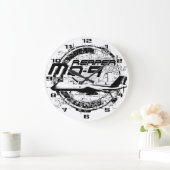 Grande Horloge Ronde Moissonneuse MQ-9 (Maison)