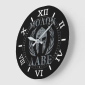 Grande Horloge Ronde Molon Labe Warrior (Angle)