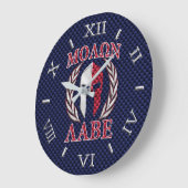 Grande Horloge Ronde Molon Labe Warrior (Angle)