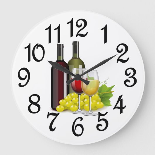 Grande Horloge Ronde Moment du Vin (Recto)