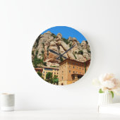 Grande Horloge Ronde Monastère de Montserrat, Catalogne, Espagne (Maison)