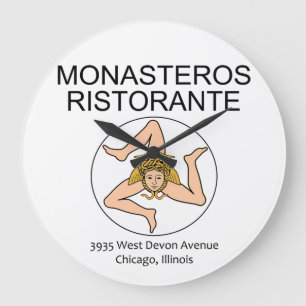 Grande Horloge Ronde Monasteros Ristorante, Chicago, Illinois