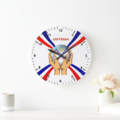 Grande Horloge Ronde Monde assyrien (Maison)