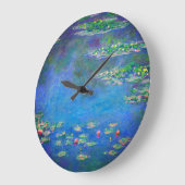Grande Horloge Ronde Monet Water Lilies 1906 (Angle)