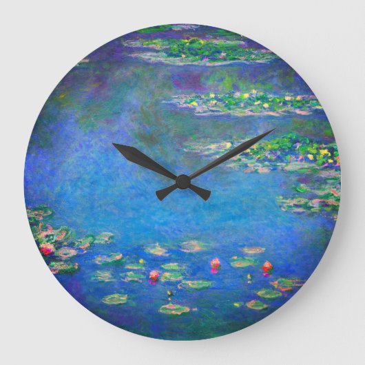 Grande Horloge Ronde Monet Water Lilies 1906 (Recto)