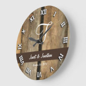 Grande Horloge Ronde Mongram Clock (Angle)