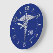 Grande Horloge Ronde Monogram Caduceus (Angle)