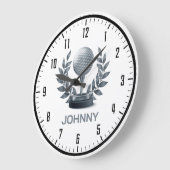 Grande Horloge Ronde Monograme classé | Golf Sport (Angle)