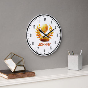Grande Horloge Ronde Monograme classé Golf Sport