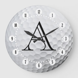 Grande Horloge Ronde Monograme classé   Golf Sport
