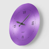 Grande Horloge Ronde Monograme de Shimmering (Angle)