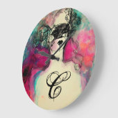 GRANDE HORLOGE RONDE MONOGRAMME DE CHARME (Angle)