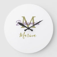 Monogramme de tribu de mariée simple en or p