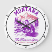 Grande Horloge Ronde Montana Treasure State Bear (Recto)