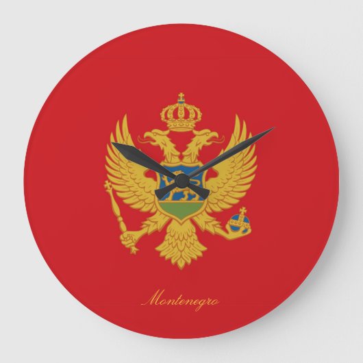 GRANDE HORLOGE RONDE MONTÉNÉGRO (Recto)