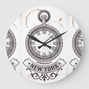 Grande Horloge Ronde Montre de poche New York