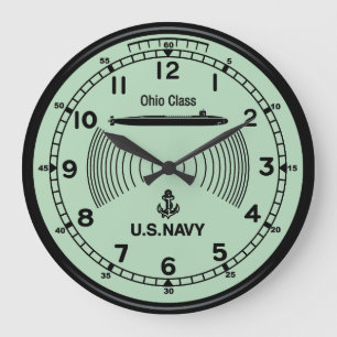 Grande Horloge Ronde Montre imitation de la MARINE américaine