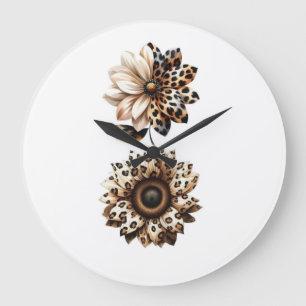 Grande Horloge Ronde Montre Murale Chic – Design Élégant et Moderne pou