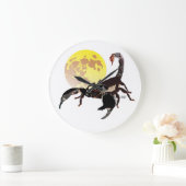 Grande Horloge Ronde Montre scorpion (Maison)