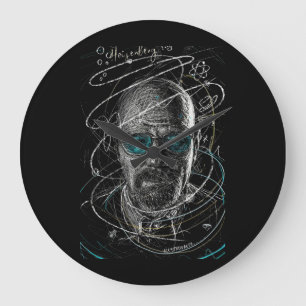 Grande Horloge Ronde montre wlater whal wall