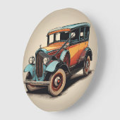 GRANDE HORLOGE RONDE MONTRES MURALES (Angle)