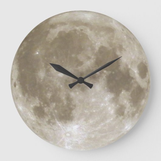 Grande Horloge Ronde Moon Clock (Recto)
