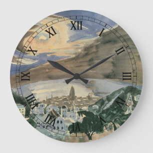 Grande Horloge Ronde Moon Over Barcelona de Walter Gramatte