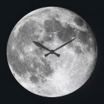 Grande Horloge Ronde Moon Wall Clock<br><div class="desc">This is my designer designer moon clock.</div>