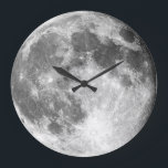 Grande Horloge Ronde Moon Wall Clock<br><div class="desc">This is my designer designer moon clock.</div>