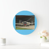 Grande Horloge Ronde Mooney Airplane Clock (Maison)